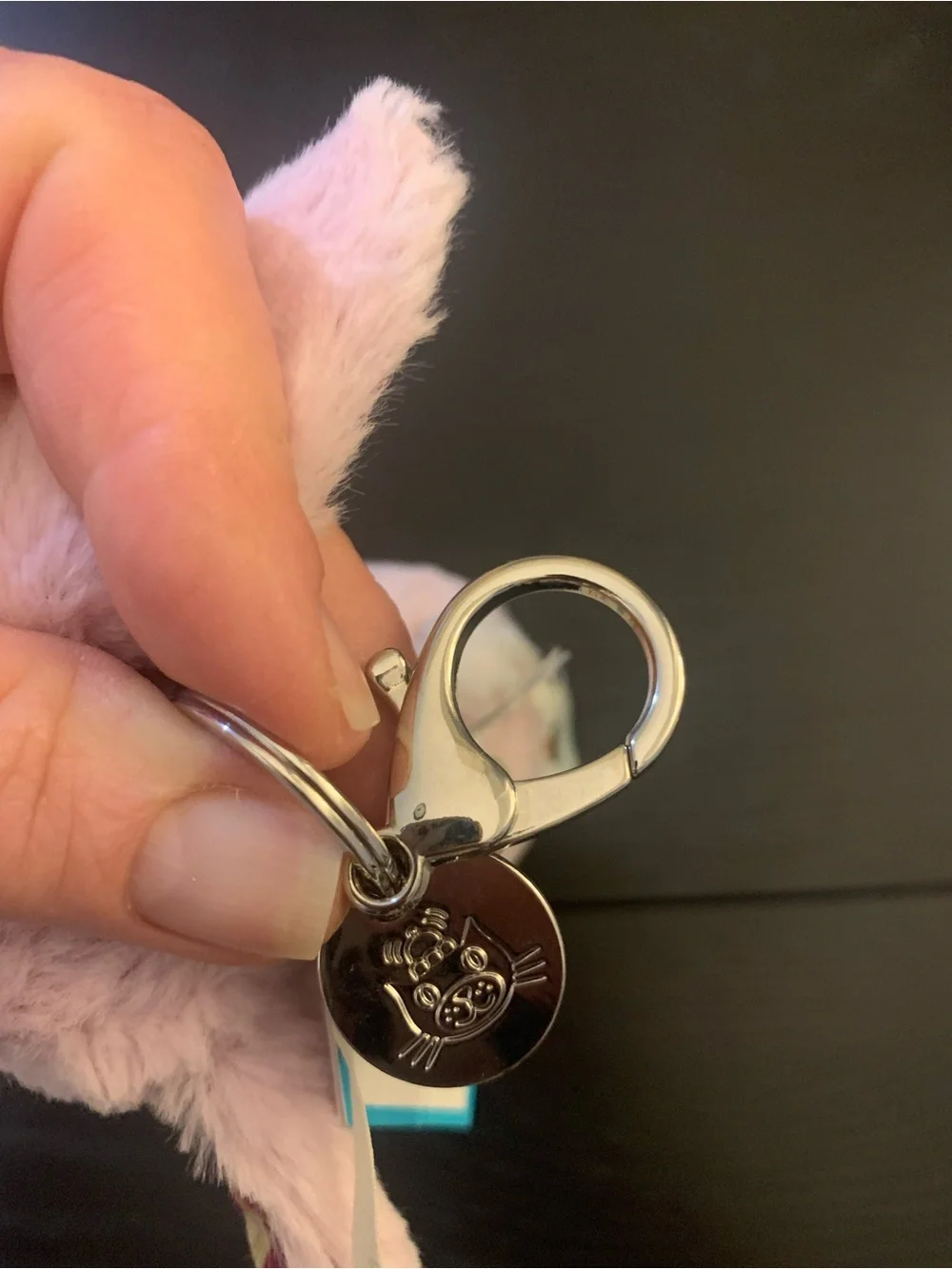 JellyCat ThistlePop Blossom Bunny Bag Charm